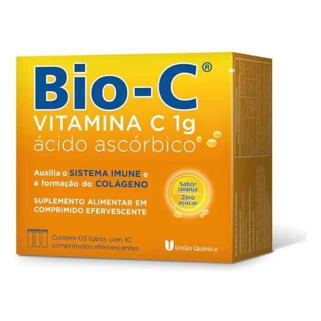 Vitamina C 1g 30cpr efervescente