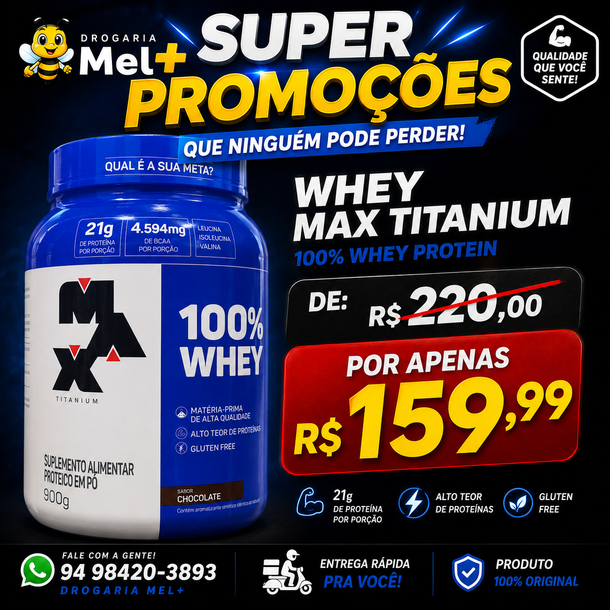 Whey MAXI titanium